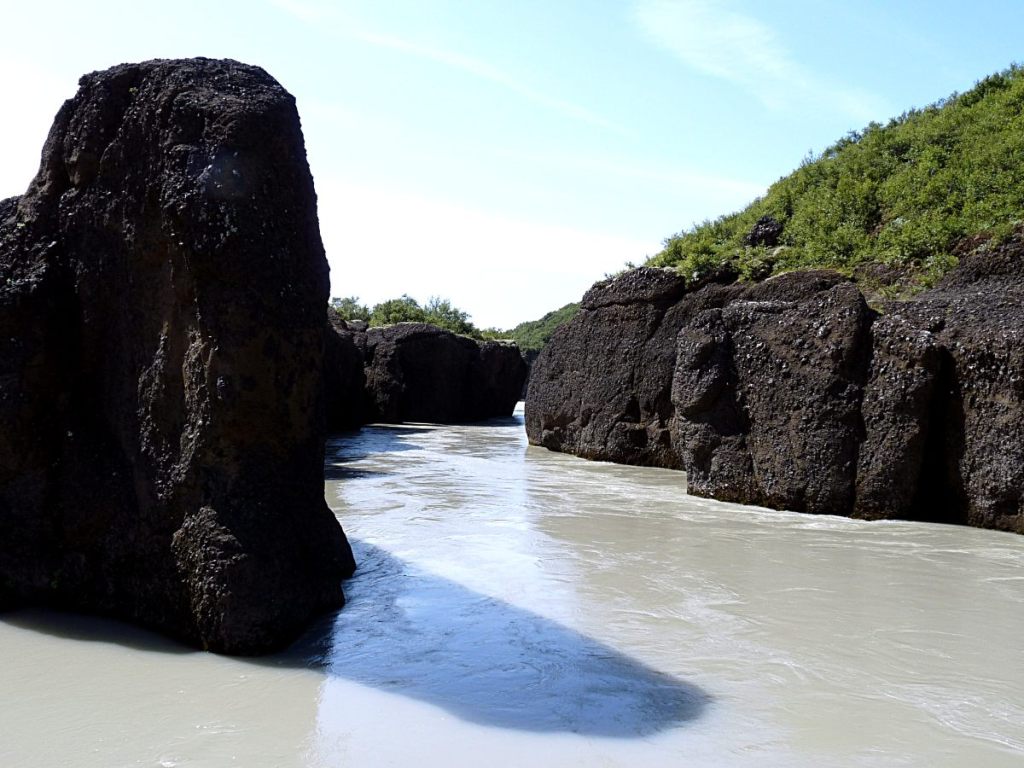 Canyon and river