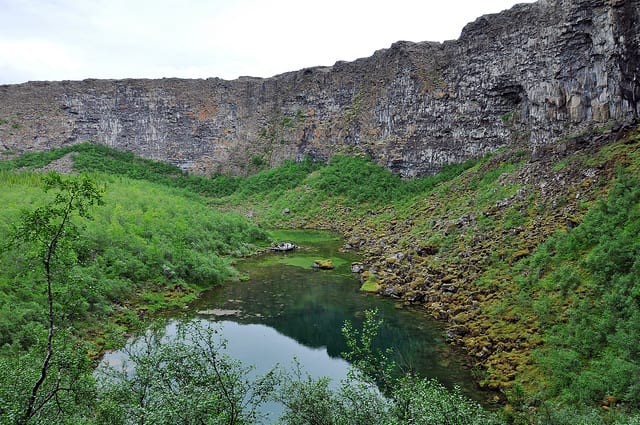 Campsite in Iceland