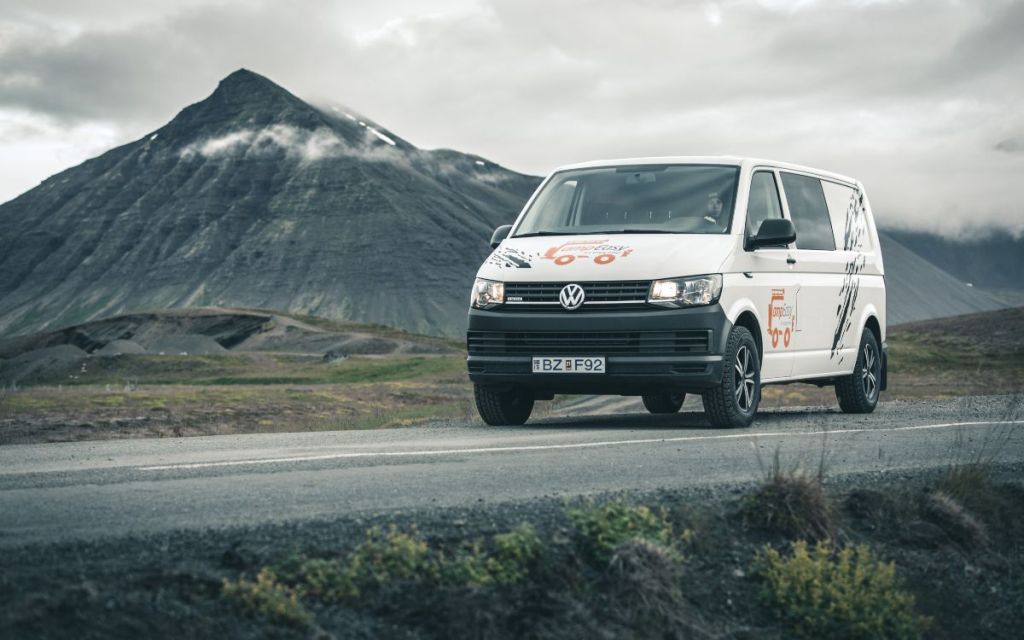 Campervan in Iceland