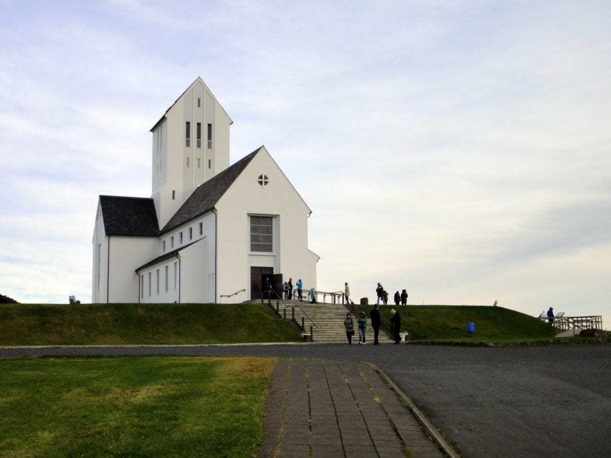 Skálholt church in Iceland