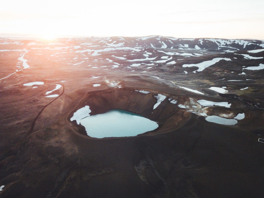 Víti Geothermal Lake