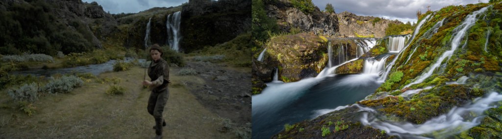 Gjáin Valley in Game of Thrones