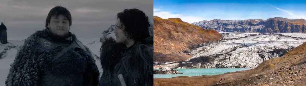 Mýrdalsjökull Glacier in Game of Thrones