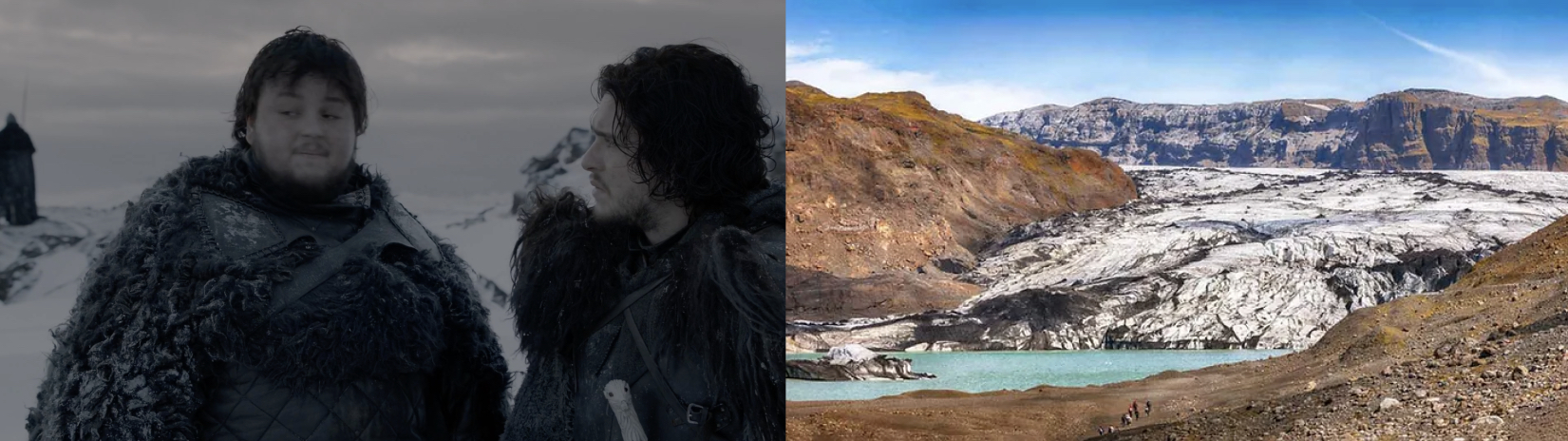Mýrdalsjökull Glacier in Game of Thrones