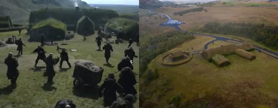 Þjóðveldisbærinn - farm in Iceland, location from Game of Thrones