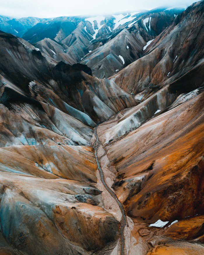 Colorful Icelandic Highlands
