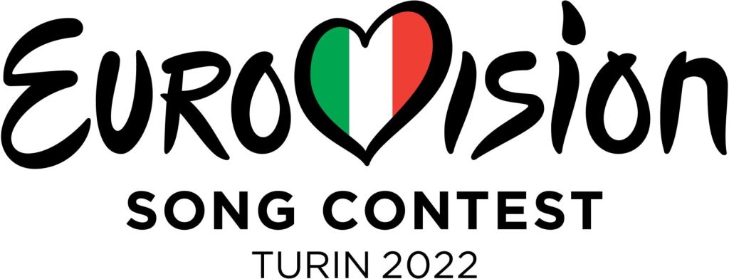 Eurovision logo 2022 Italian flag