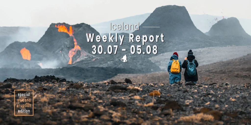 People watching the volcano eruption