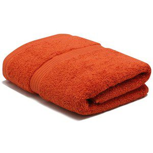 Orange towel