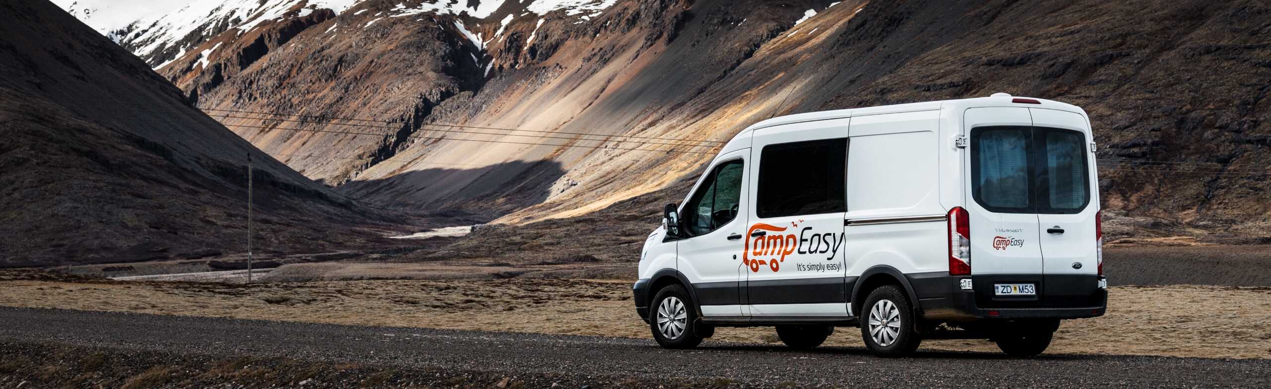 Rent a Campervan in Iceland Easy Big CampEasy Campervan Rental
