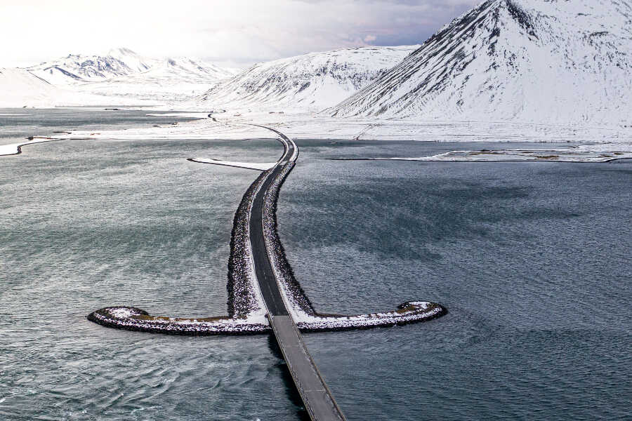 A bridge that looks like a sword