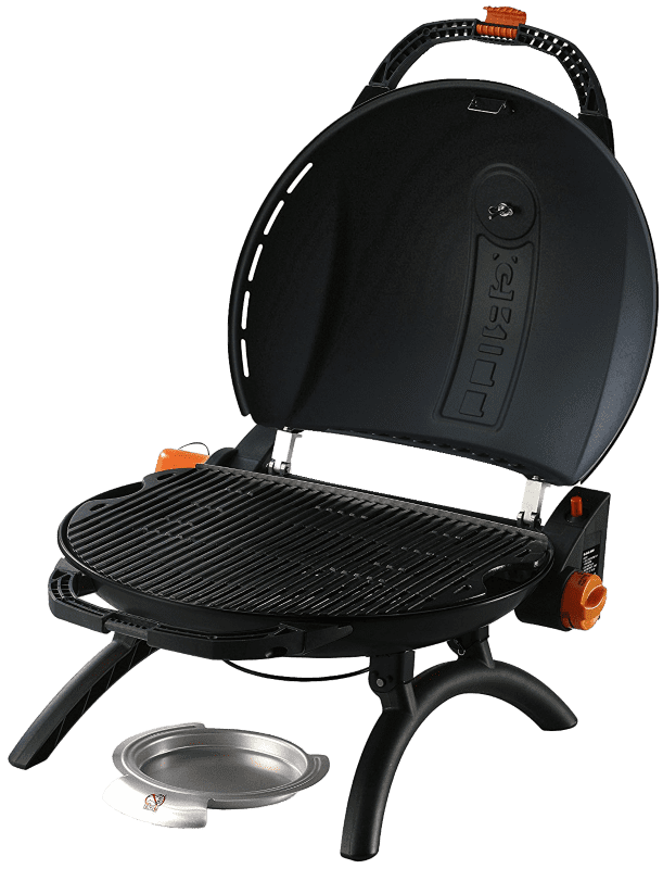 Black touristic grill