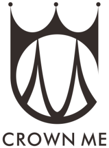 Stylized logo featuring a crown above the letters "C" and "M," with the text "CROWN ME" below in bold typography.