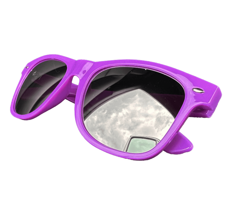 Violet sunglasses