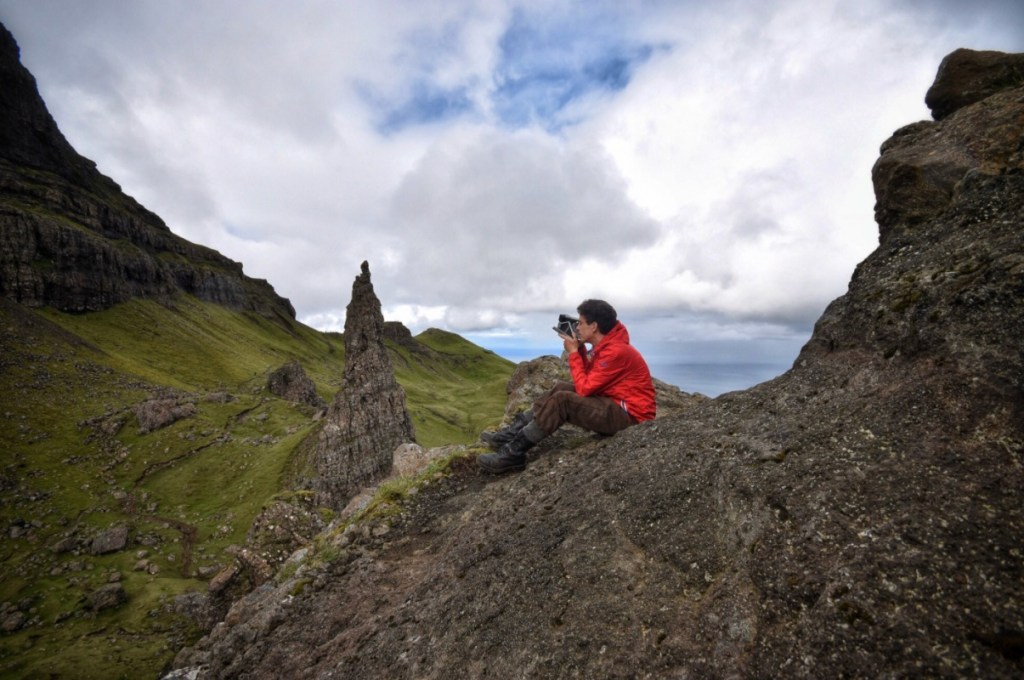 Iceland autumn hiking