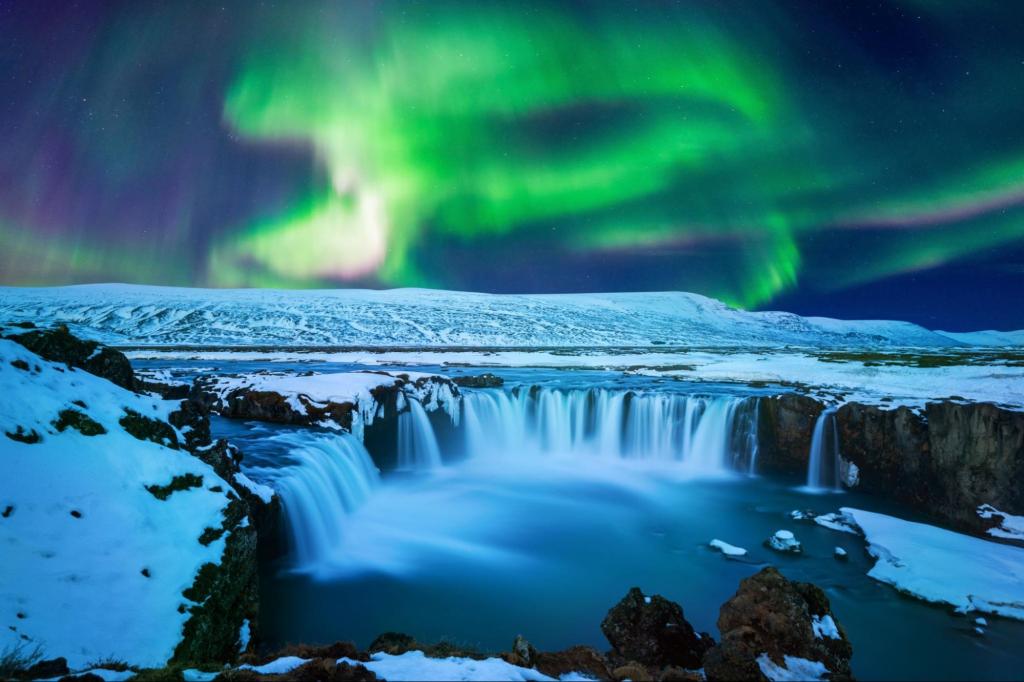 Northern Lights in Iceland in February