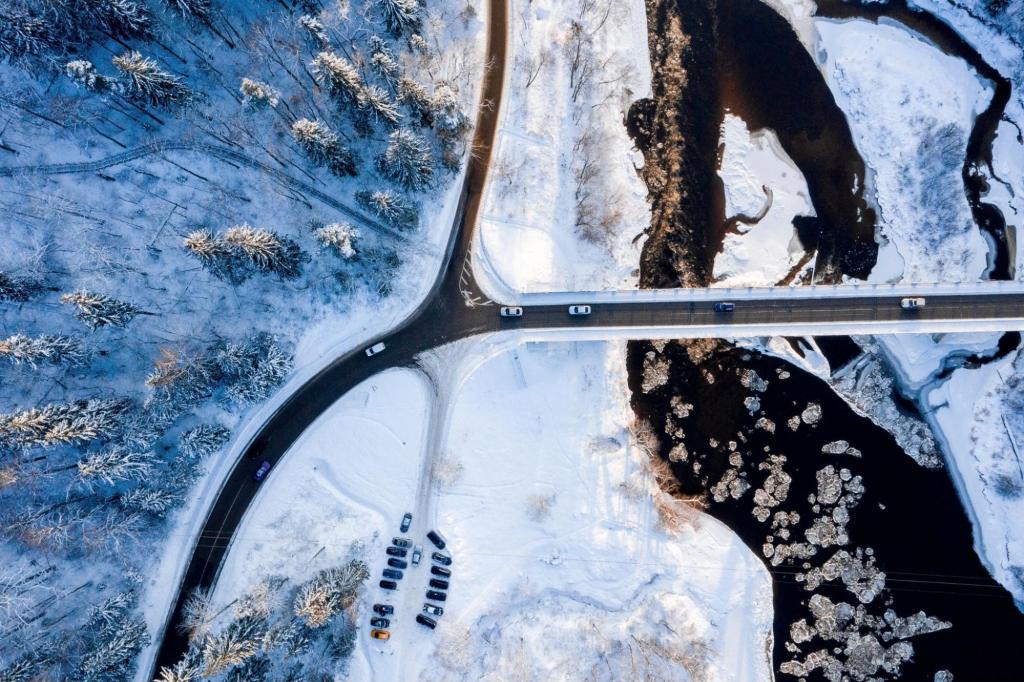 Road and Driving Conditions in March