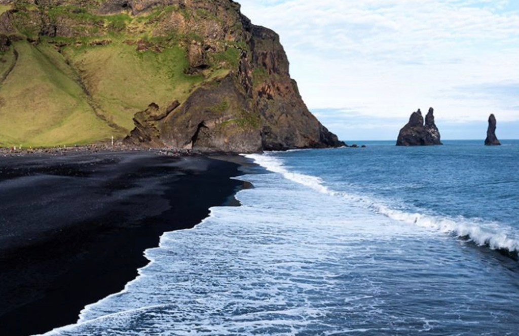 Walk Reynisfjara Black Sand Beach