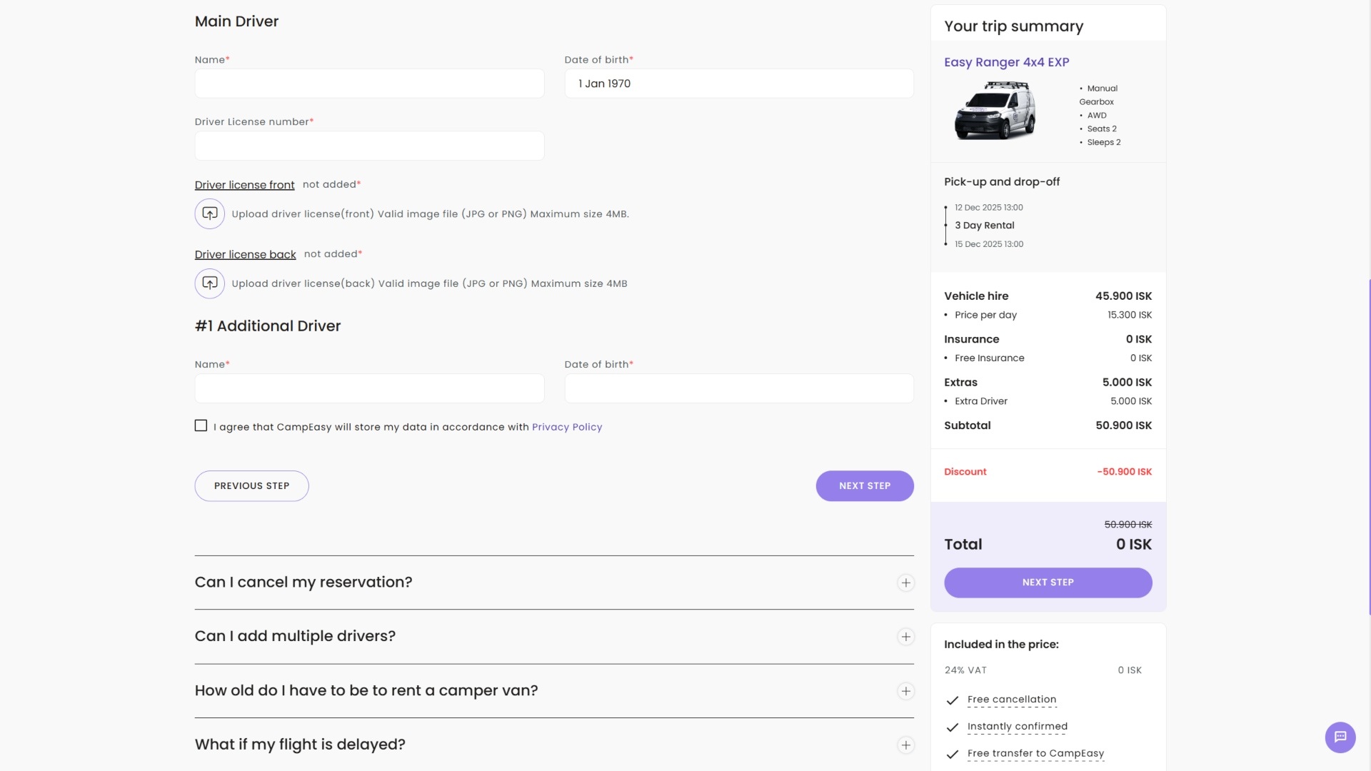 Online Check-in 14